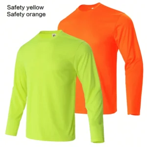 Performance Long Sleeve T Shirt ,Breathable, Quick Dry Casual Sport Tees